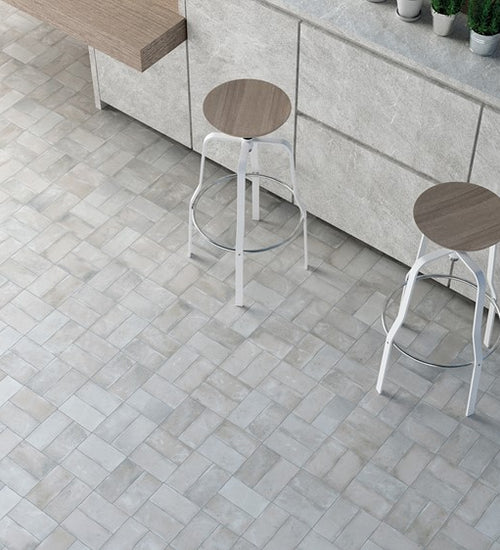 Wandtegel Wow  Cottage Grey 7x14 cm