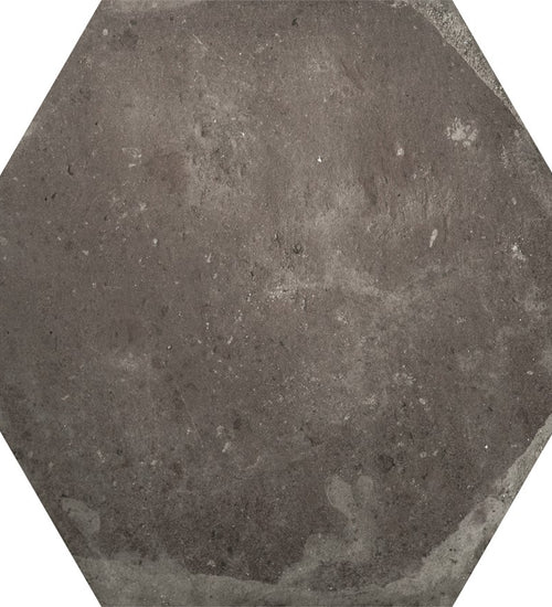 Wandtegel Wow  Cottage Hexa Graphite 14x16 cm