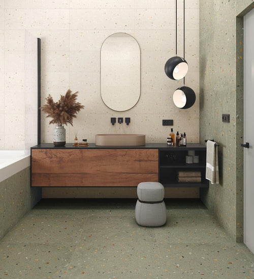 Vloertegel Arcana Croccante-R Menta 60x12 cm 0