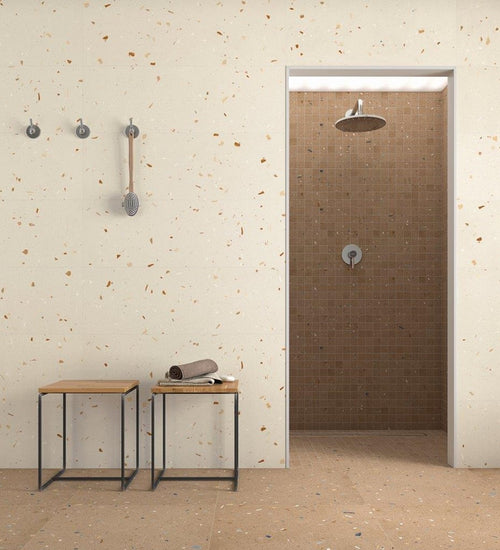 Vloertegel Arcana Croccante-R Nuez 80x80 cm