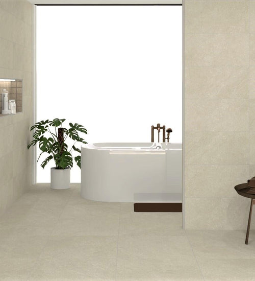 Vloertegel Villeroy & boch Alta Creme mat 30x60 cm