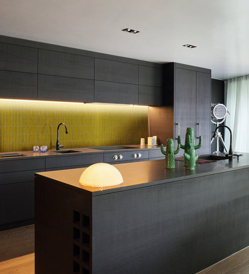 Mozaiektegel Aquacolor Mood Geel 2x14 cm