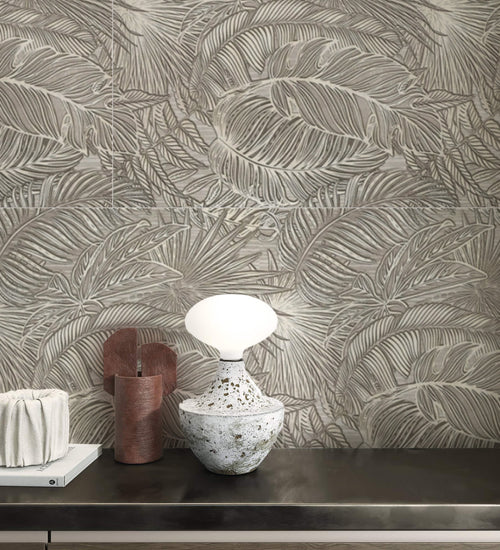 Decoratietegel Sichenia Art Grijs mat 60x120 cm