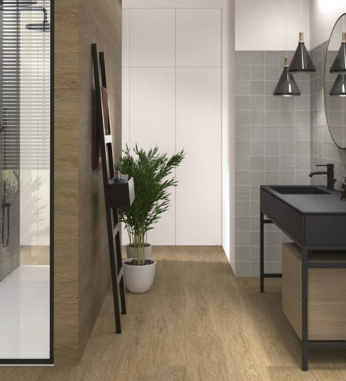 Vloertegel Carmen Delight Grey 13,8x13,8 cm