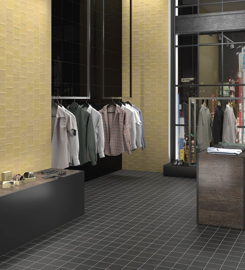 Vloertegel Carmen Delight Ocre 13,8x13,8 cm