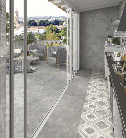 Vloertegel Vives Delta Ceos Gris 60x60 cm