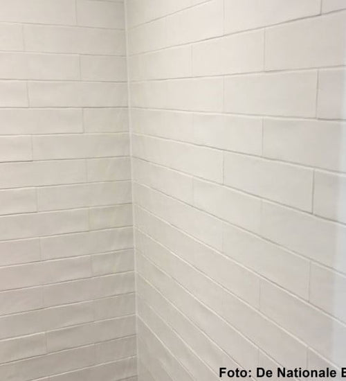 Wandtegel Estudio Ceramico Devon Off White 7,5x30 cm