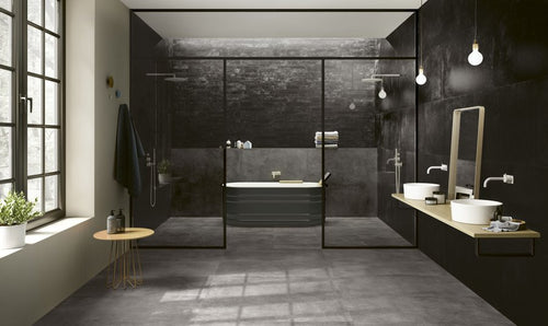 Vloertegel Pastorelli Freespace Zwart mat