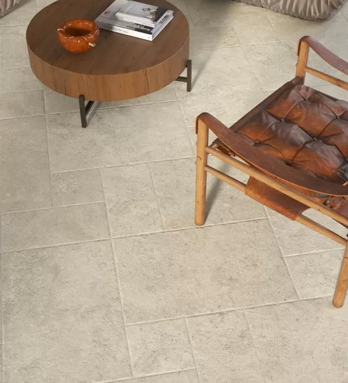 Sampletegel Fondovalle Royal travertino Ivoor