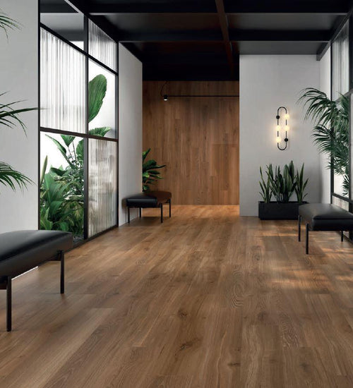 Sampletegel Geo tiles Borneo Bruin mat