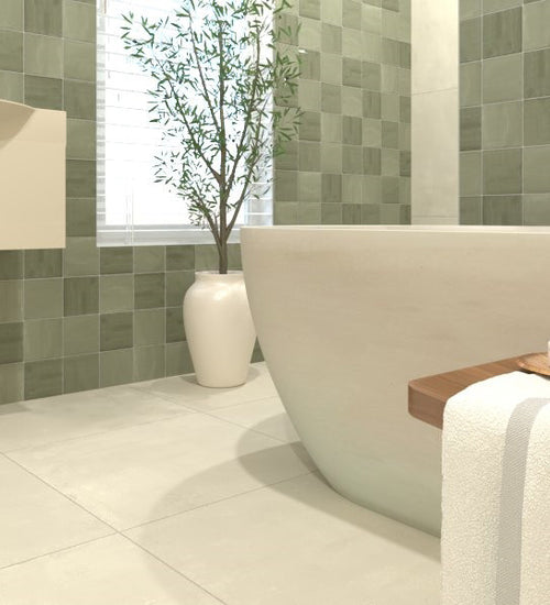 Wandtegel Sottocer Sense Grijs mat