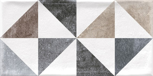 Wandtegel Vives Etnia 10x20 cm Thai Pardo