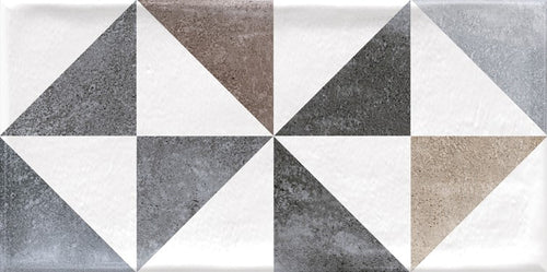Wandtegel Vives Etnia 10x20 cm Thai Pardo
