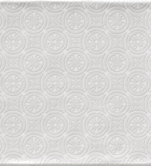 Wandtegel Vives Etnia 20x20 cm Bugis Blanco