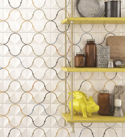 Wandtegel Vives Etnia 20x20 cm Oromo Multicolor