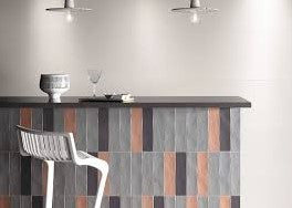 Wandtegel Natucer Evoke Cement 6,5x26 cm