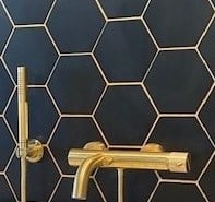 Vloertegel Tonalite Examatt Nero Matt 15x17,1 cm