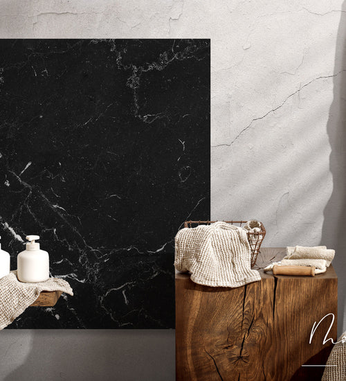 Vloertegel Marazzi italie Allmarble Zwart mat