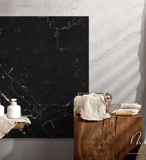 Vloertegel Marazzi italie Grandemarble Zwart mat