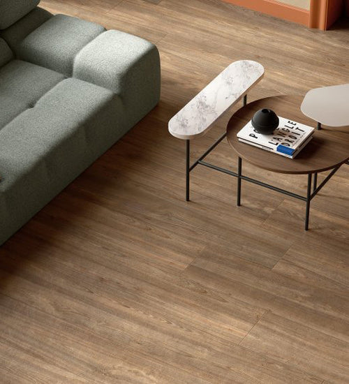 Sampletegel Del conca Native Bruin mat