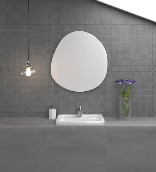 Mozaiektegel Villeroy & boch Metalyn Grijs mat 7x7 cm