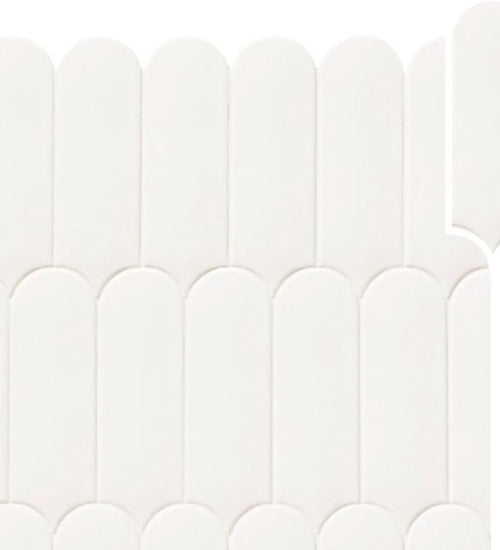 Wandtegel Natucer Fan Clear Matt 7,2x19,5 cm