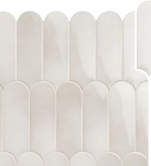 Wandtegel Natucer Fan Mix Ash 7,2x19,5 cm