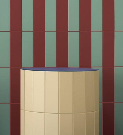 Wandtegel Quintessenza Färgblock Menta Matt 5x15 cm