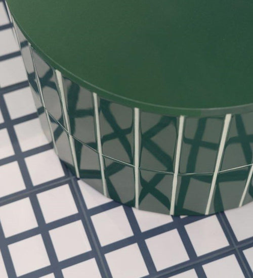 Sampletegel Quintessenza Färgblock Smeraldo Lucido