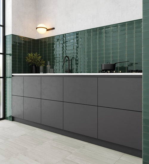 Wandtegel Wow  Fayenza Square Royal Green 12,5x12,5 cm