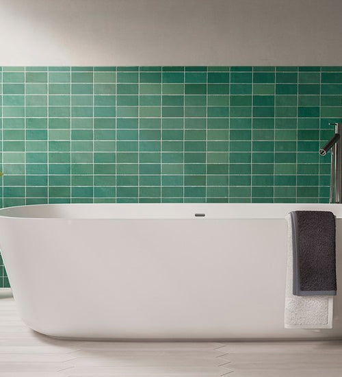 Wandtegel Wow  Fez Emerald Gloss 6,2x12,5 cm