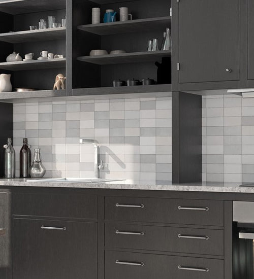 Wandtegel Wow  Fez Grey Matt 6,2x12,5 cm