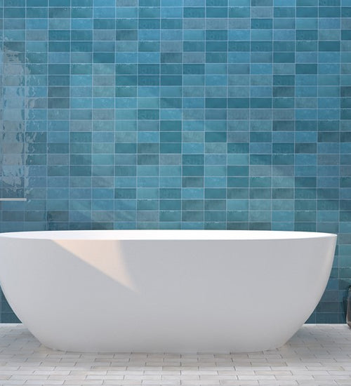 Wandtegel Wow  Fez Ocean Gloss 6,2x12,5 cm
