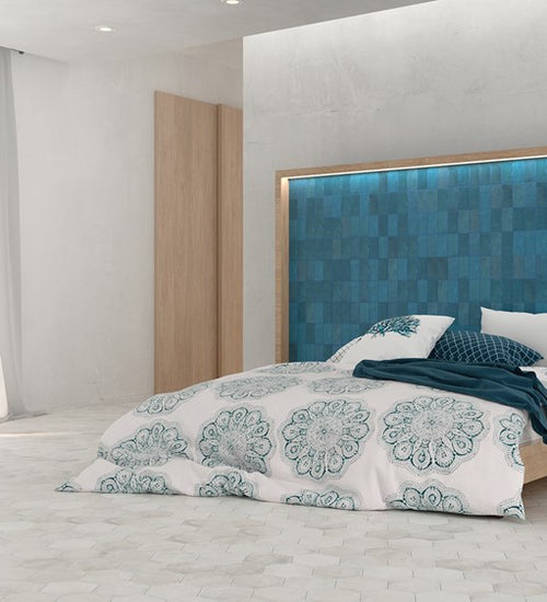 Wandtegel Wow  Fez Ocean Matt 6,2x12,5 cm