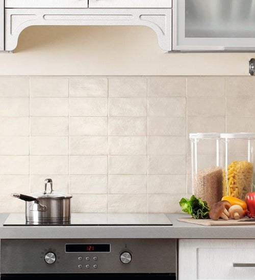 Wandtegel Natucer Fika Bianco 10x20 cm