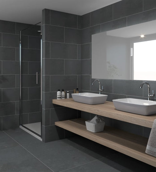 Vloertegel Pastorelli Biophilic Antraciet mat