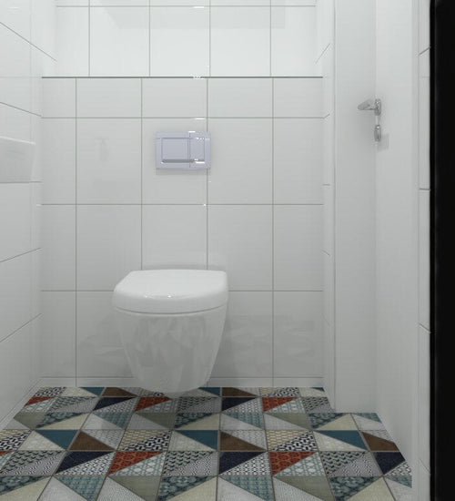 Wandtegel Rako System Wit glans