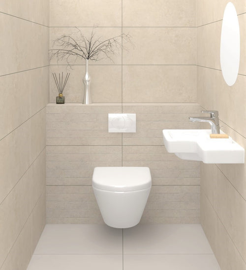 Wandtegel Marazzi italie Work Beige mat