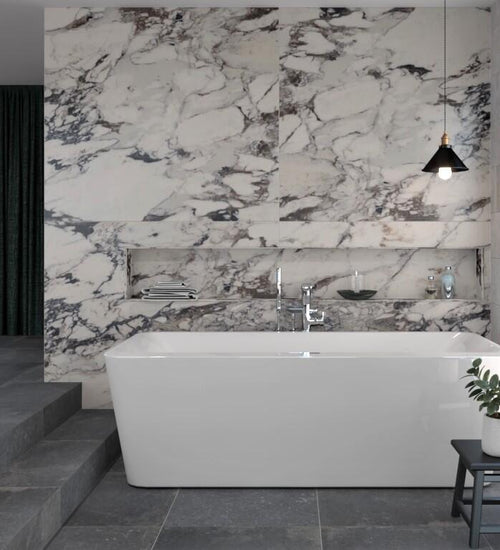 Vloertegel Marazzi italie Grandemarble Grijs glans