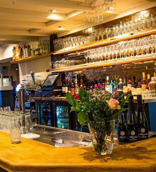 Wandtegel Quintessenza Goldfinger Gold 6,5x26,6 cm