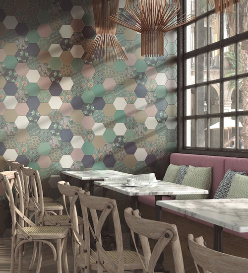 Vloertegel Cevica Good Vibes Dec. 2 14x16 cm