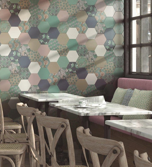 Vloertegel Cevica Good Vibes Sand 14x16 cm