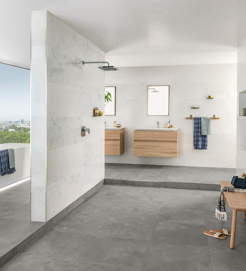 Vloertegel Villeroy & boch Urban jungle Grijs mat