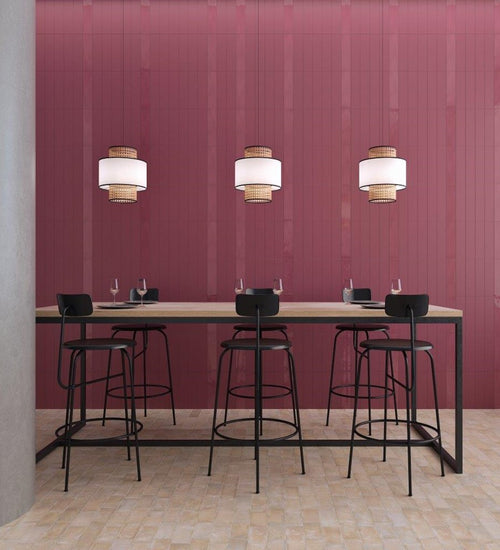 Wandtegel Wow  Grace Berry Gloss 7,5x30