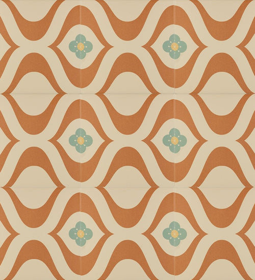 Vloertegel Cevica Groovy Decor 5 20x20 cm
