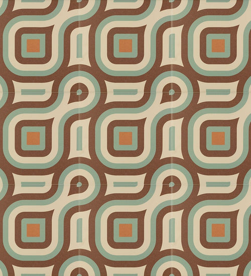Vloertegel Cevica Groovy Decor N9 20x20 cm