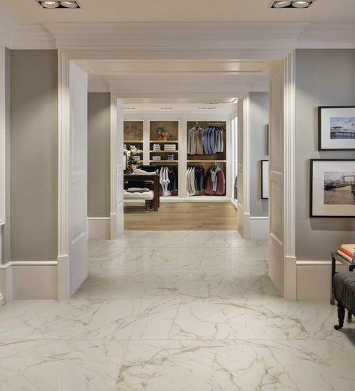 Vloertegel Marazzi italie Grandemarble Grijs glans