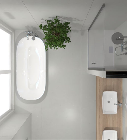 Vloertegel Pastorelli Biophilic Wit mat