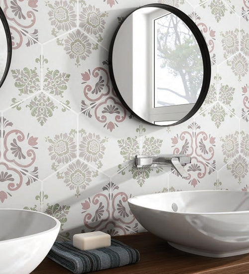 Hex25 Fantasy Pink 25x22 cm