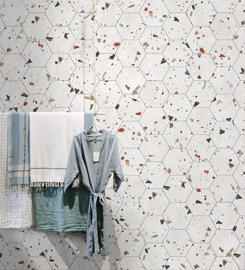 Hex25 Sonar White 25x22 cm